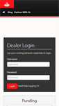 Mobile Screenshot of dealer.santanderconsumerusa.com